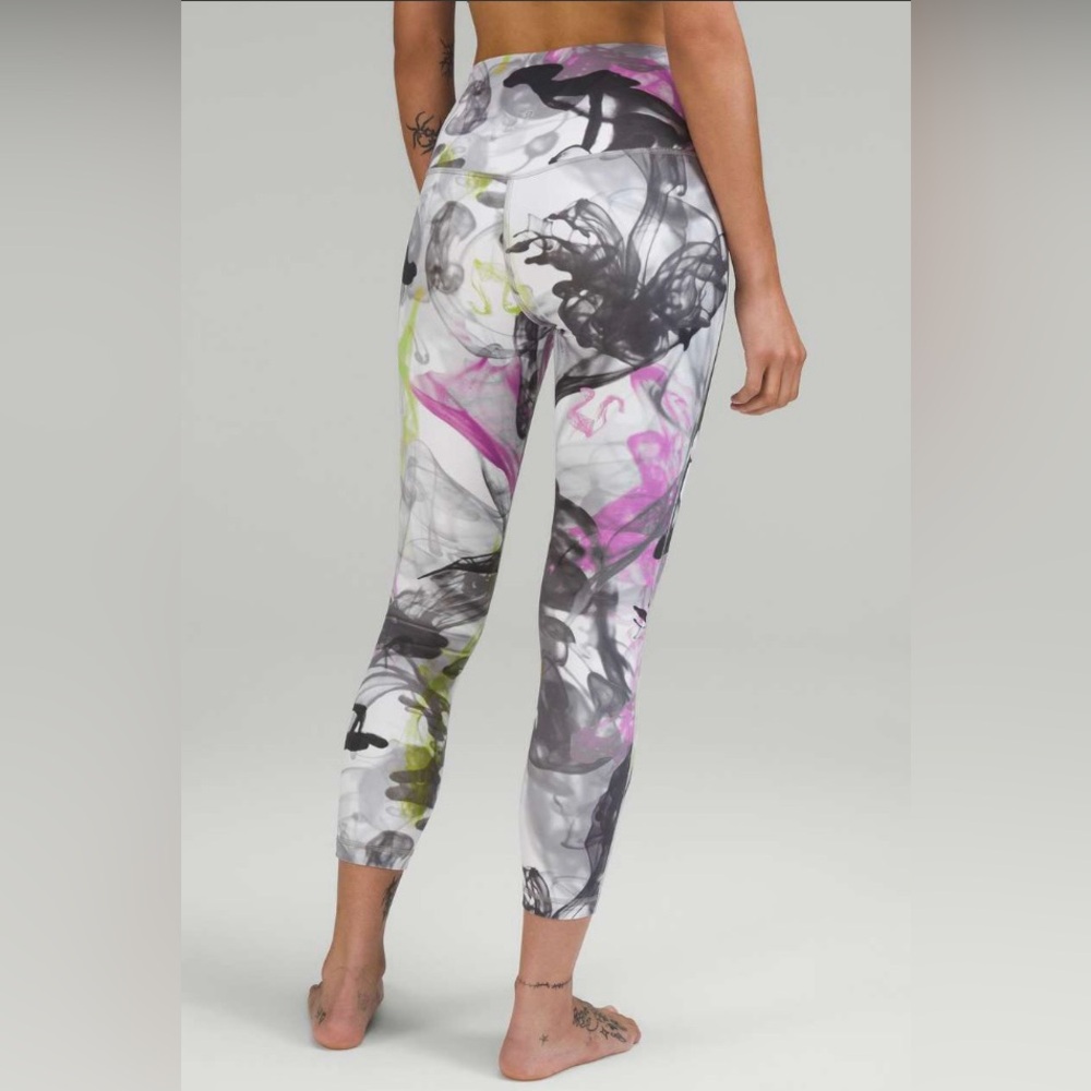 Lululemon Throwback Print Double Lined Align High… - image 7